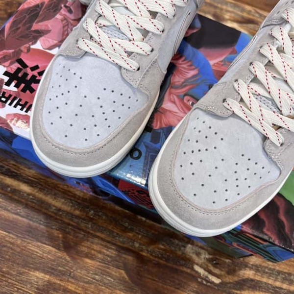 NIKE ZOOM DUNK LOW PRO SB 'SUMMIT WHITE' SNEAKER - NSN001 - Image 5