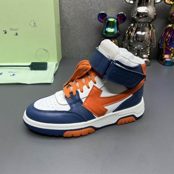 OFF-WHITE OUT OFF OFFICE MID TOP LEA - OFW034 - Image 3