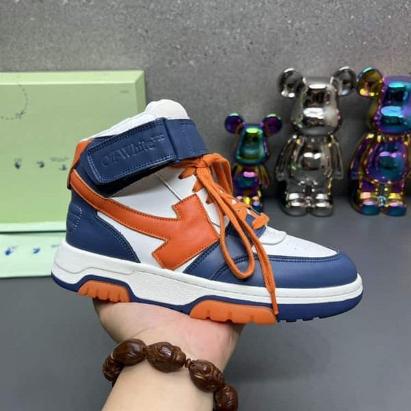 OFF-WHITE OUT OFF OFFICE MID TOP LEA - OFW034 - Image 4