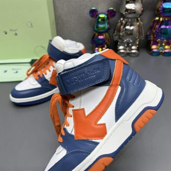 OFF-WHITE OUT OFF OFFICE MID TOP LEA - OFW034 - Image 5