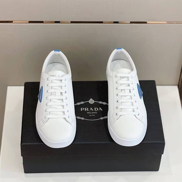 PRADA BRUSHED LEATHER SNEAKERS - PRS012 - Image 3