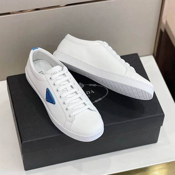 PRADA BRUSHED LEATHER SNEAKERS - PRS012 - Image 5