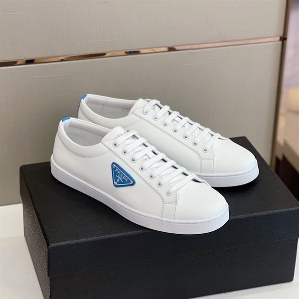 PRADA BRUSHED LEATHER SNEAKERS - PRS012 - Image 6