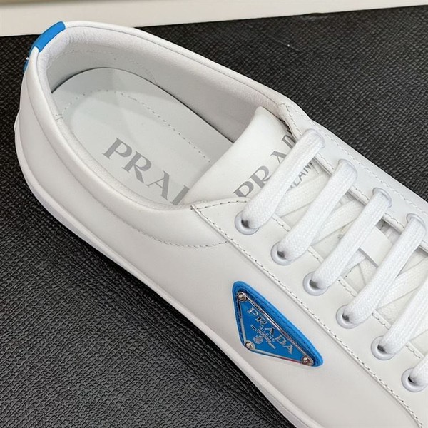 PRADA BRUSHED LEATHER SNEAKERS - PRS012 - Image 7