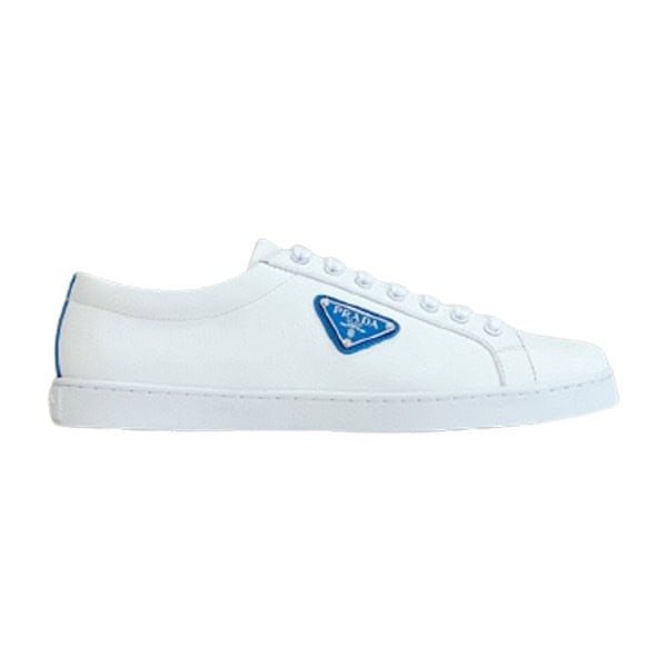 PRADA BRUSHED LEATHER SNEAKERS - PRS012