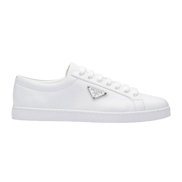 PRADA BRUSHED LEATHER SNEAKERS - PRS014