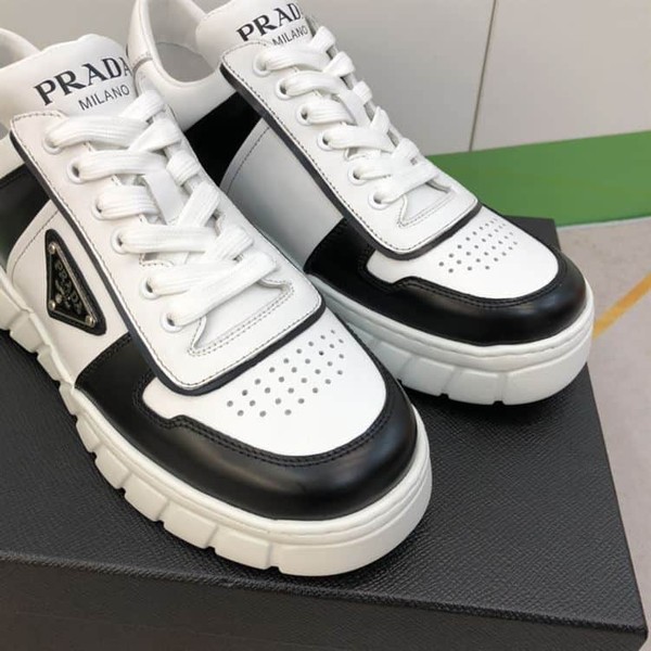 PRADA LEATHER SNEAKERS - PRS016 - Image 3