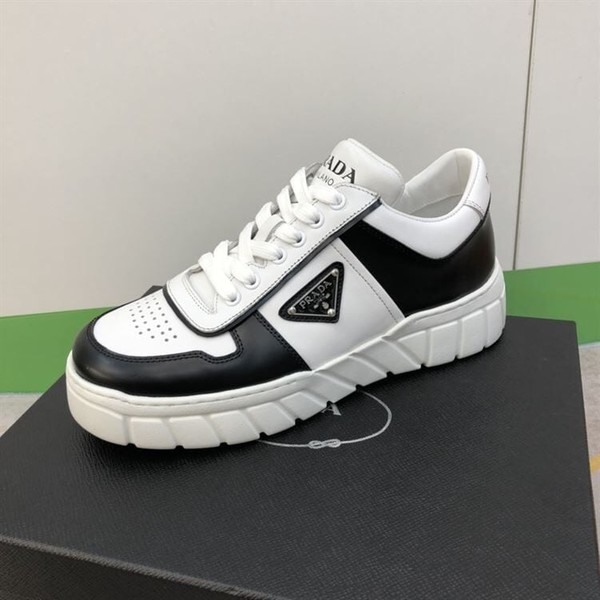 PRADA LEATHER SNEAKERS - PRS016 - Image 4