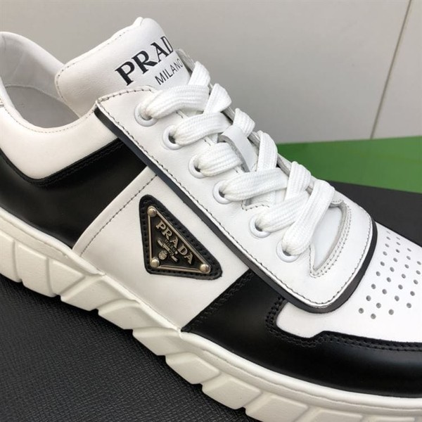PRADA LEATHER SNEAKERS - PRS016 - Image 8