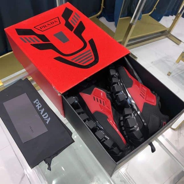 PRADA CLOUDBUST THUNDER TECHNICAL FABRIC SNEAKERS - PRS066 - Image 4