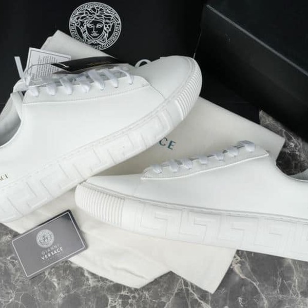 VERSACE GRECA SNEAKERS IN WHITE - VSS013 - Image 3