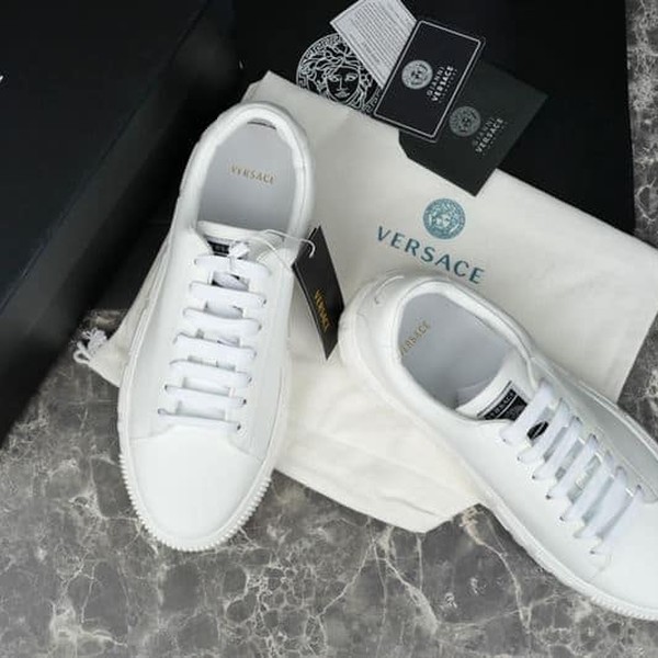 VERSACE GRECA SNEAKERS IN WHITE - VSS013 - Image 4