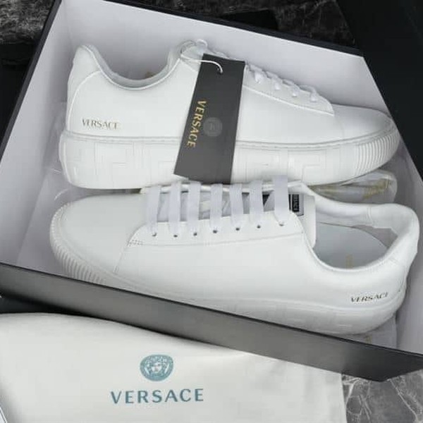VERSACE GRECA SNEAKERS IN WHITE - VSS013 - Image 8